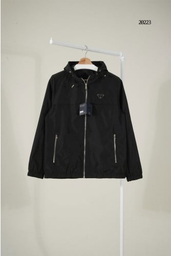 🔆 [PRADA] 프라다 삼각 로고 리나일론 후드 자켓🔆