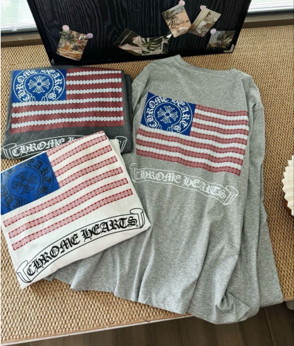 💕 크* 성조기 롱슬리브 - 수입