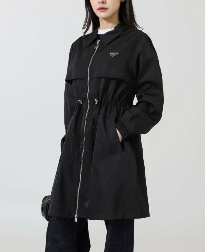 💕 프** 롱 바람막이 코트 자켓