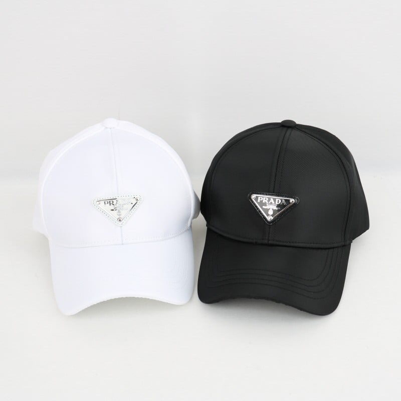 👹프라다 정면 로고 볼캡 모자👹