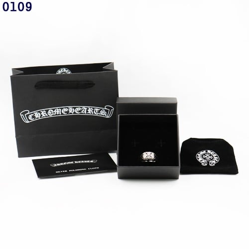 👹크롬하츠 플로랄 크로스 링 반지👹