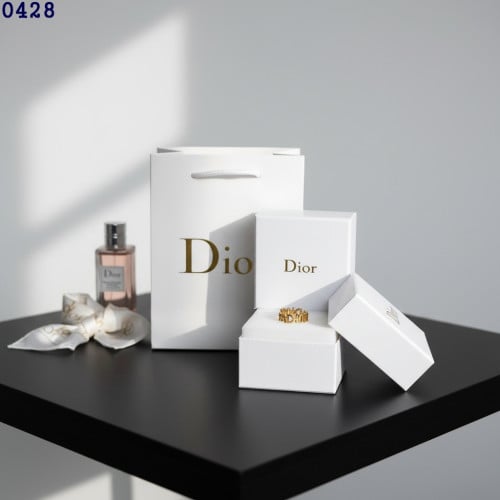 👹디올 골드 피니시 레터링 로고 링 반지👹