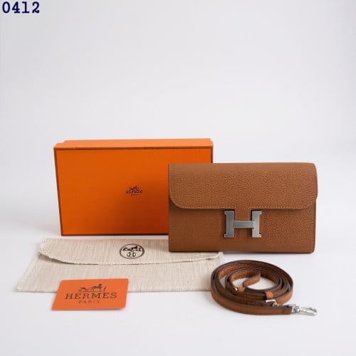 👹에르메스 콘스탄스 투 고 장지갑 (브라운)👹