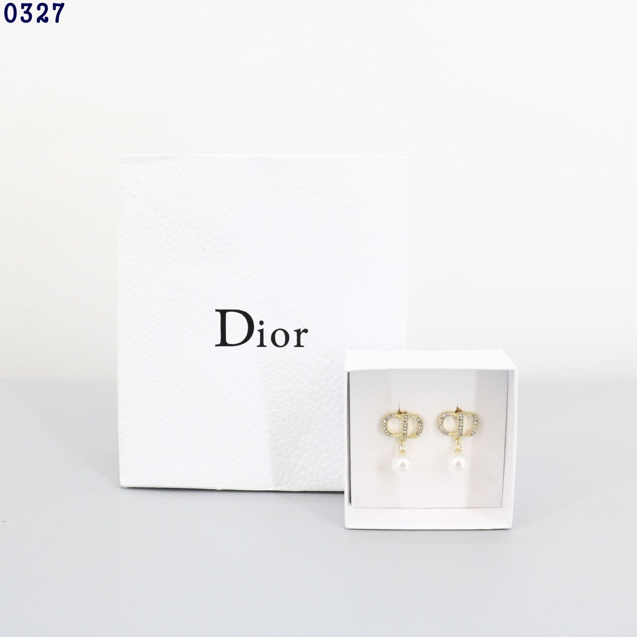 👹디올 CD로고 큐빅 진주 귀걸이👹