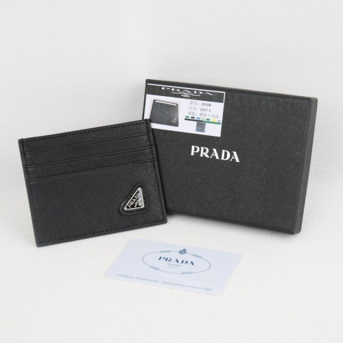 👹프라다 3658 사피아노 삼각로고 카드지갑👹