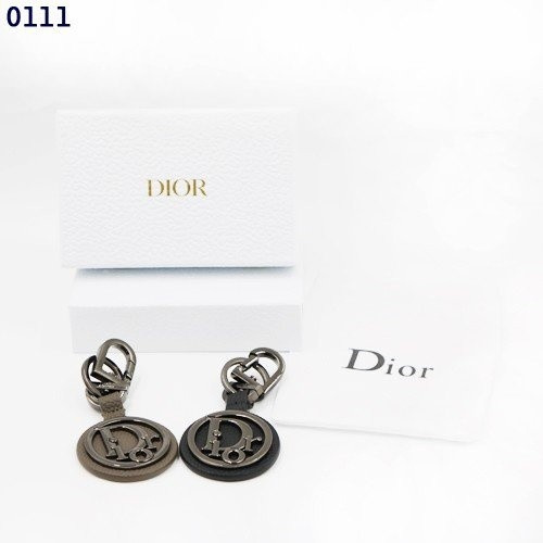 👹디올 D터치 그레인드 카프스킨 키링&백참 👹