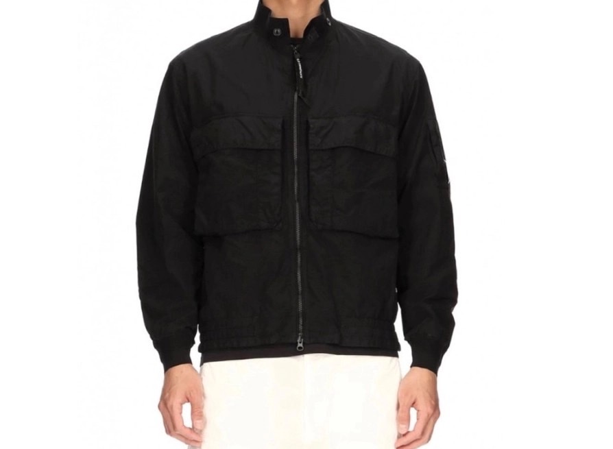 🚨CP컴퍼니 플랫 나일론 렌즈 블루종 자켓