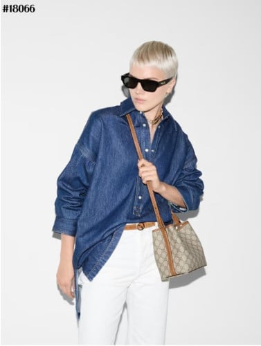 🔆 [GUCCI] 구찌 GG 엠블럼 스몰 버킷백 🔆