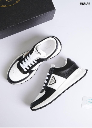 🔆 [PRADA] 프라다 로우탑 레더 스니커즈 🔆