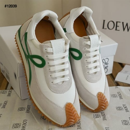 🔆 [LOEWE] 로에베 그린 플로우 러너 스웨이드&나일론 스니커즈 🔆