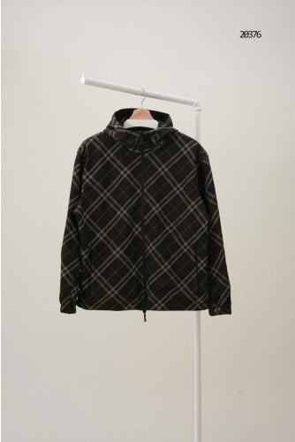 🔆 [BURBERRY] 버버리 시그니처 패턴 후드 양면 집업 자켓 🔆