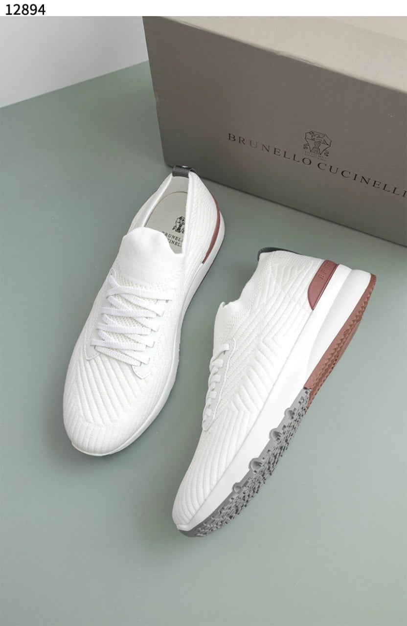 #브루넬로쿠치넬리 [Brunello Cucinelli] 울 니트 러너 스니커즈 신상입고💢 #신발 #12894