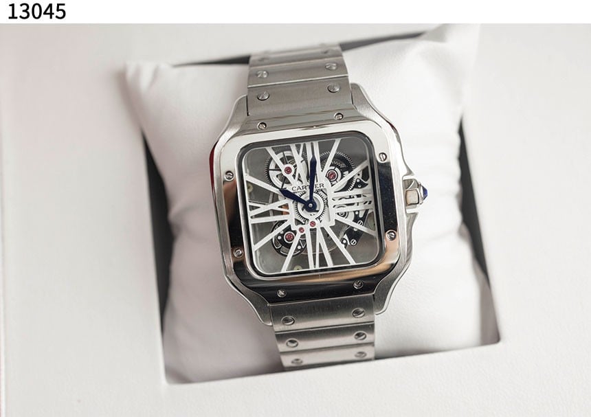 #까르띠에 [CARTIER] 산토스 드 스켈레톤 시계 신상입고💢 #시계 #13045