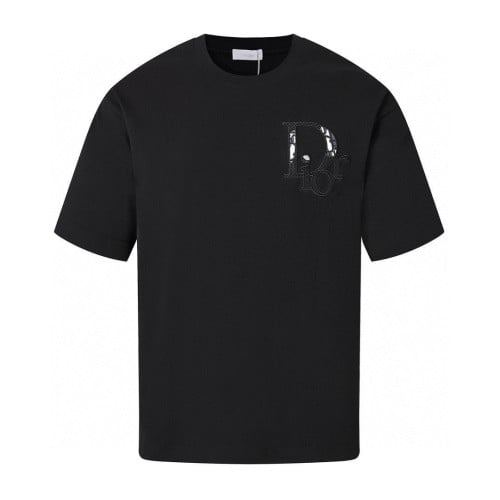 💕 디* 오블리크 자수 반팔