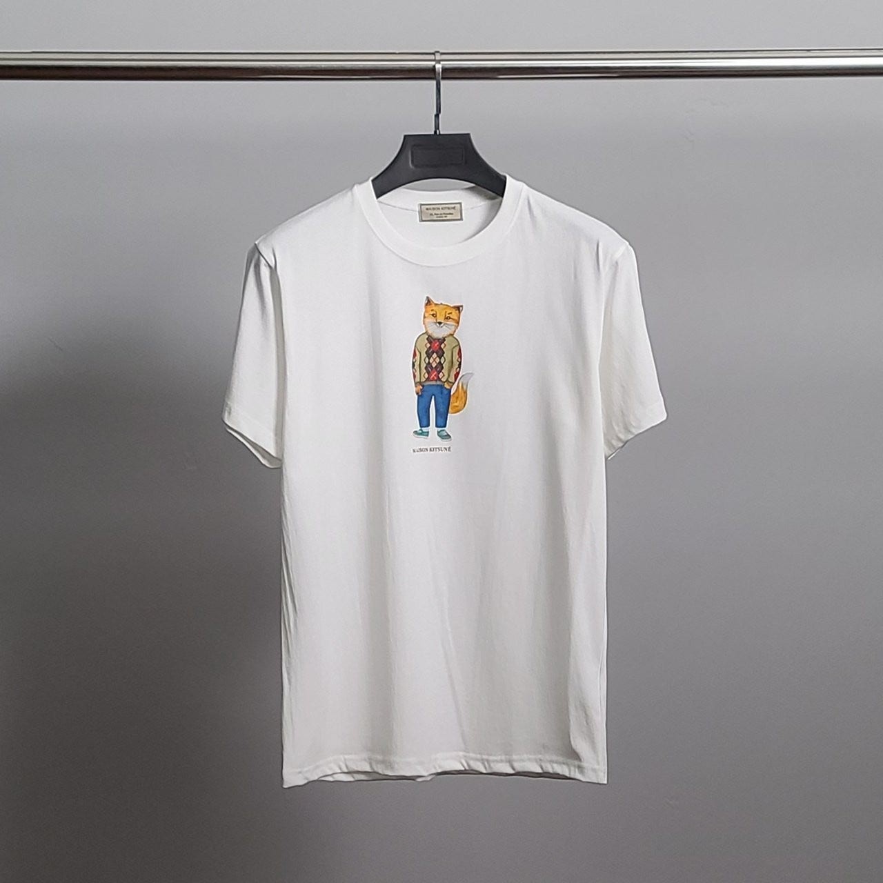 💕 메* 키츠네 드레스드폭스 코튼 반팔티