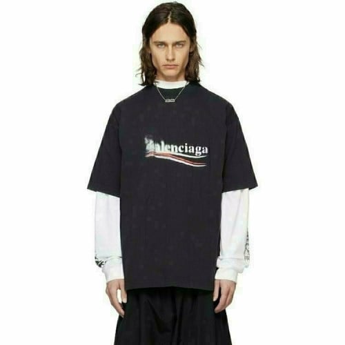 💕 발**** 폴리티컬 스텐실 티셔츠