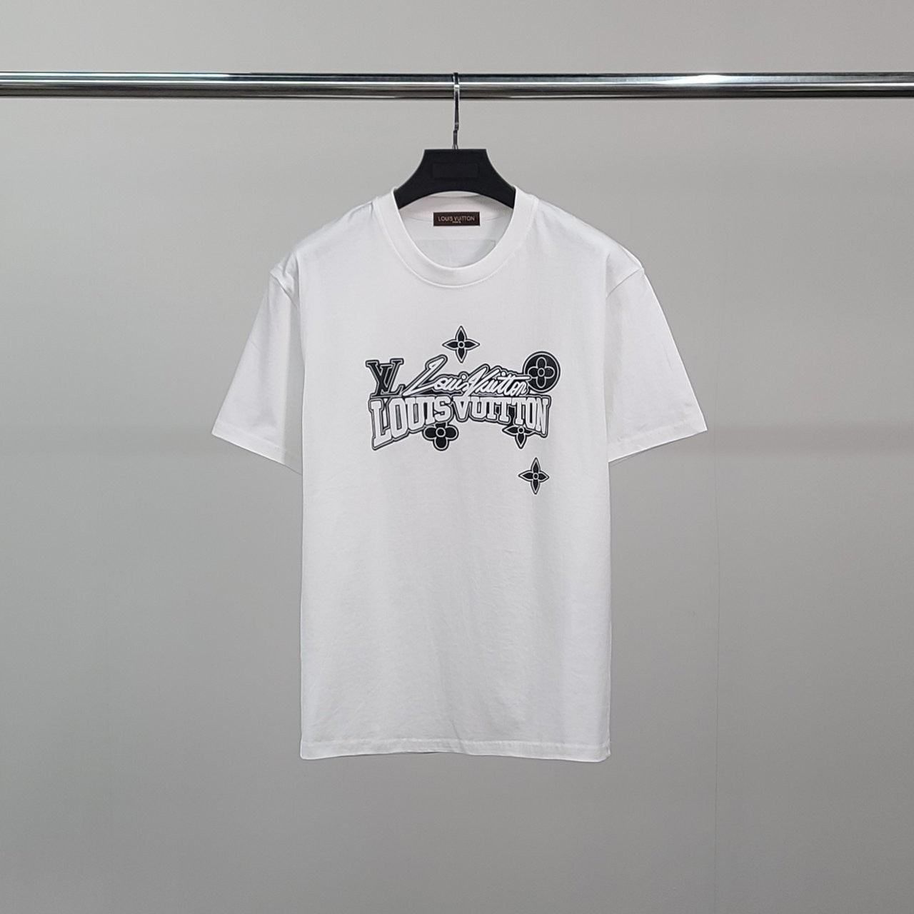 💕 루* 로고 레터링 코튼 반팔티