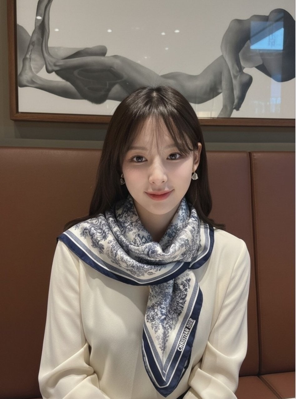 💕 디* 트왈드 주이 소바쥬 스카프