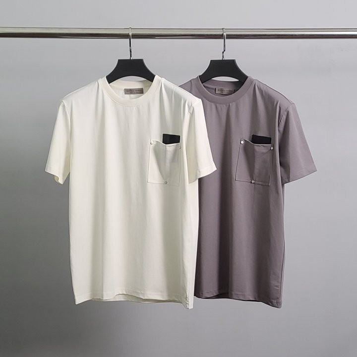 BTG 레더패치포켓 반팔티