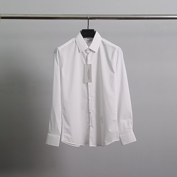 TB 슬림자수 베이직 셔츠