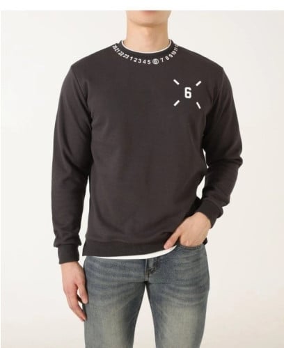 MG MM6 크루넥 3D 넘버 레이어드 맨투맨 수입고급