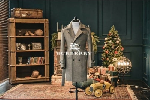 BBR 캐시미어 런던BURBER* 테일러드 클레식 트렌치코트