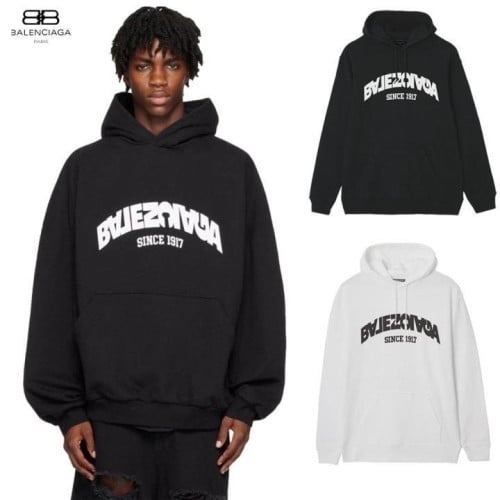 BLC 1917 리버스로고 후드티