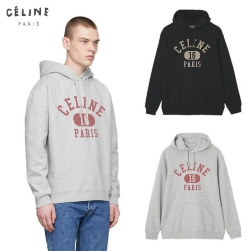 CLN 16타원 로고 후드티