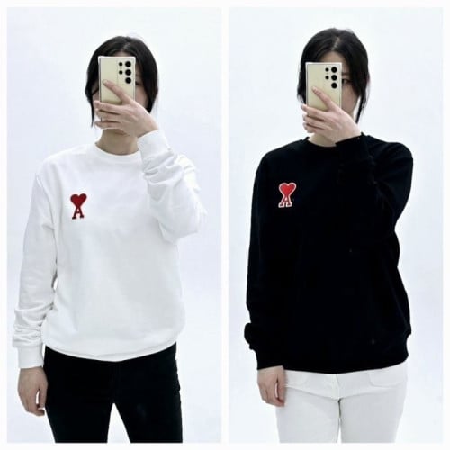 AM 레드하트 맨투맨 남녀공용