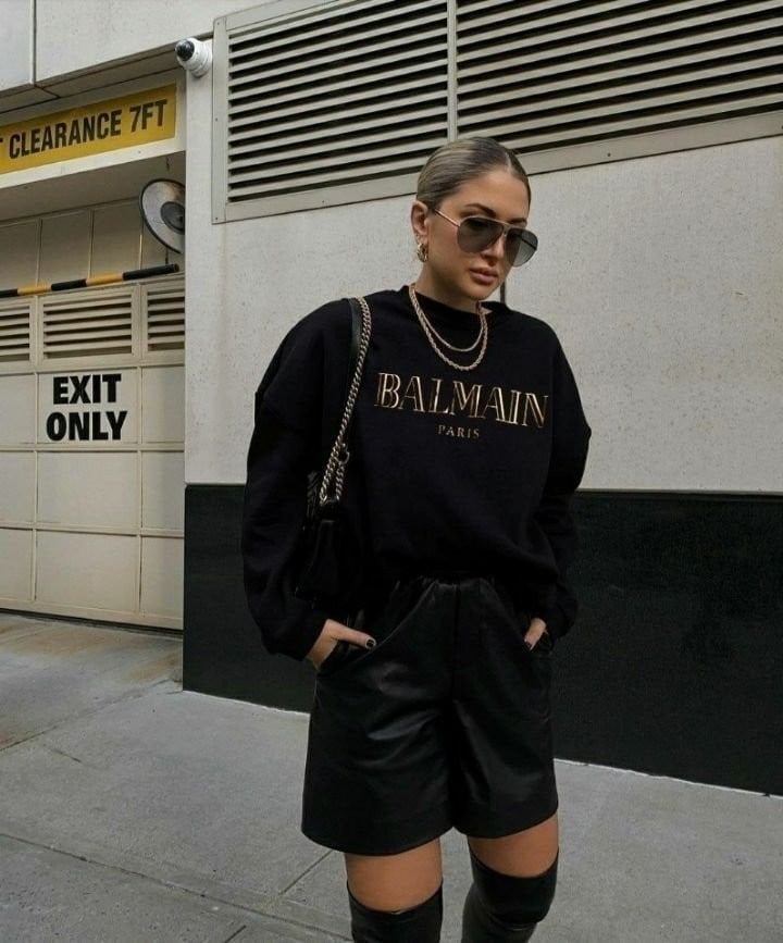 18877_BM 골드 고딕 레터링 맨투맨