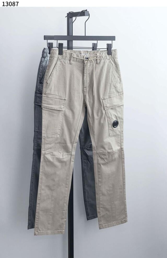 CP 가먼트 다이드 렌즈 패치 카고 팬츠
