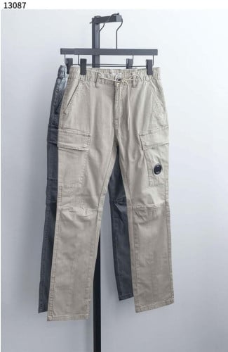 CP 가먼트 다이드 렌즈 패치 카고 팬츠