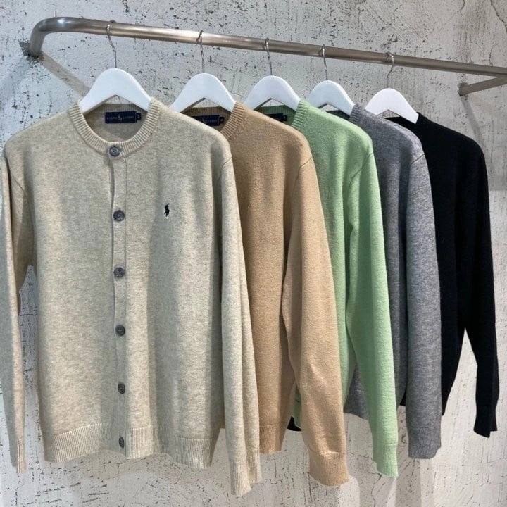 PL 랄프로렌 소프트 라운드 가디건