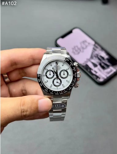 #로렉스 C공장 4130 데이토나 화이트 다이얼 (판다 / 세라믹 베젤)