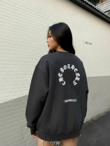 크VVV 말발굽 자수 십자가패치 빈티지 쭈리 맨투맨