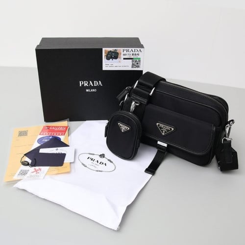 👹프라다 88173 사피아노 가죽 숄더백👹