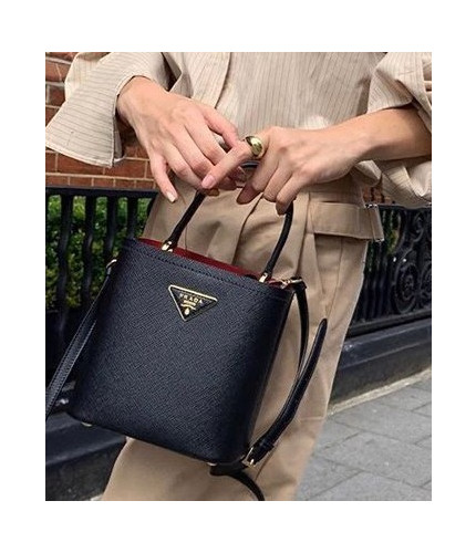 프VV 두블레 파니에 사피아노 버킷백 미디엄