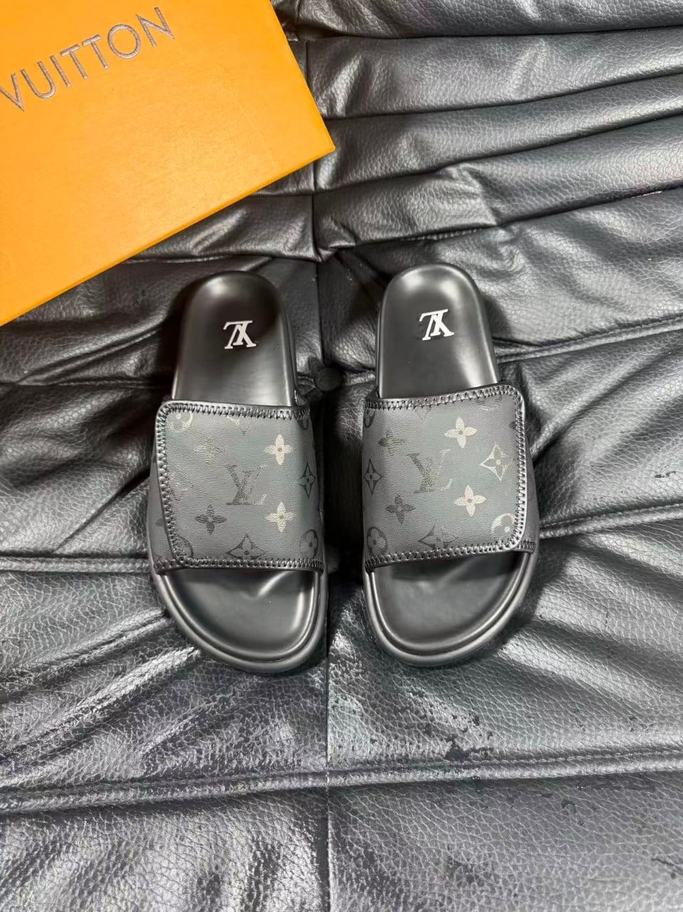 루VVV 남성 마이애미 뮬 슬리퍼