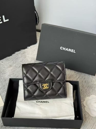 샤V 클래식 스몰 플랩 반지갑 ✔수입 미v러