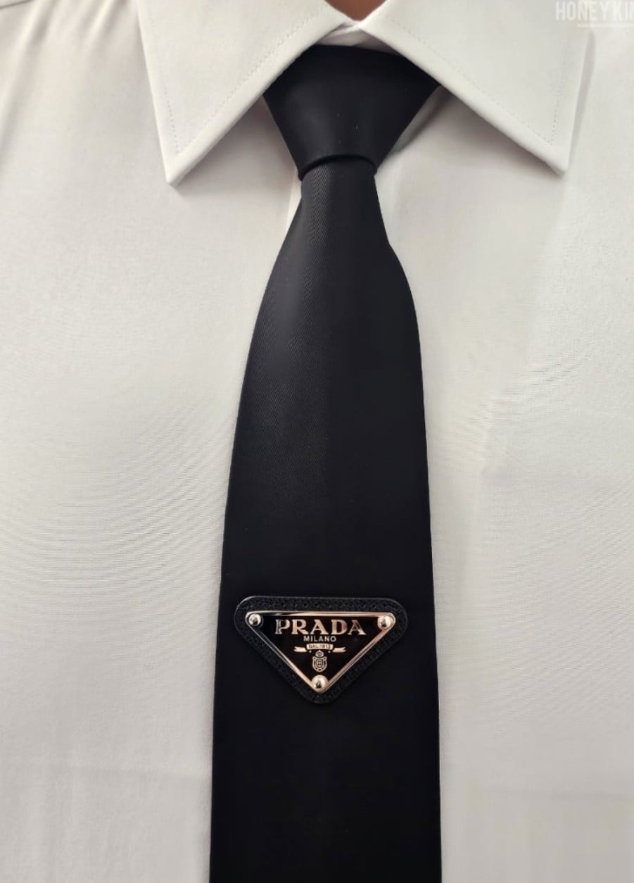 프VV 개버딘 넥타이