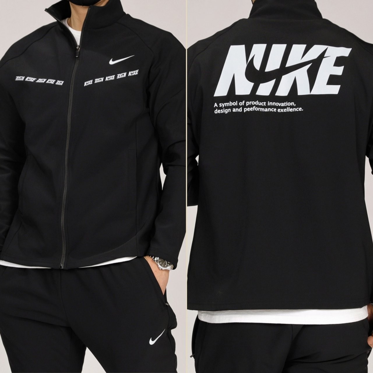 1<나이키 브이 벤추리 기모 트레이닝세트>