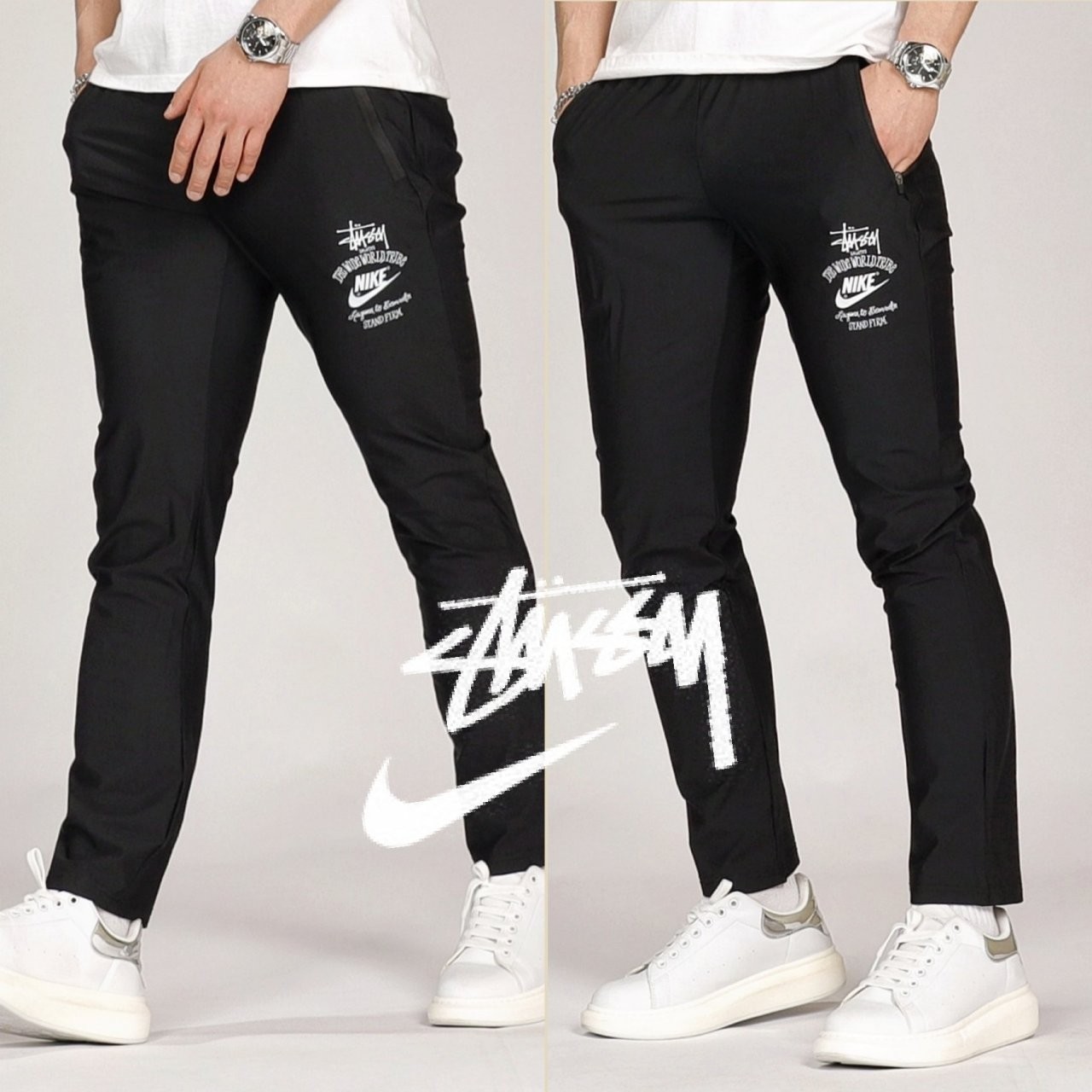 1 <나이키x스투시 사방스판  트레이닝바지>