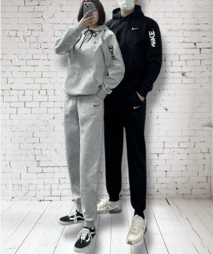 <나이키 페인팅 후드 조거 세트>