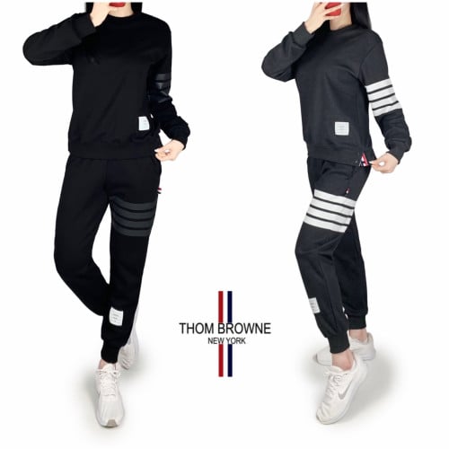 <톰브라운 맨투맨 조거 세트>