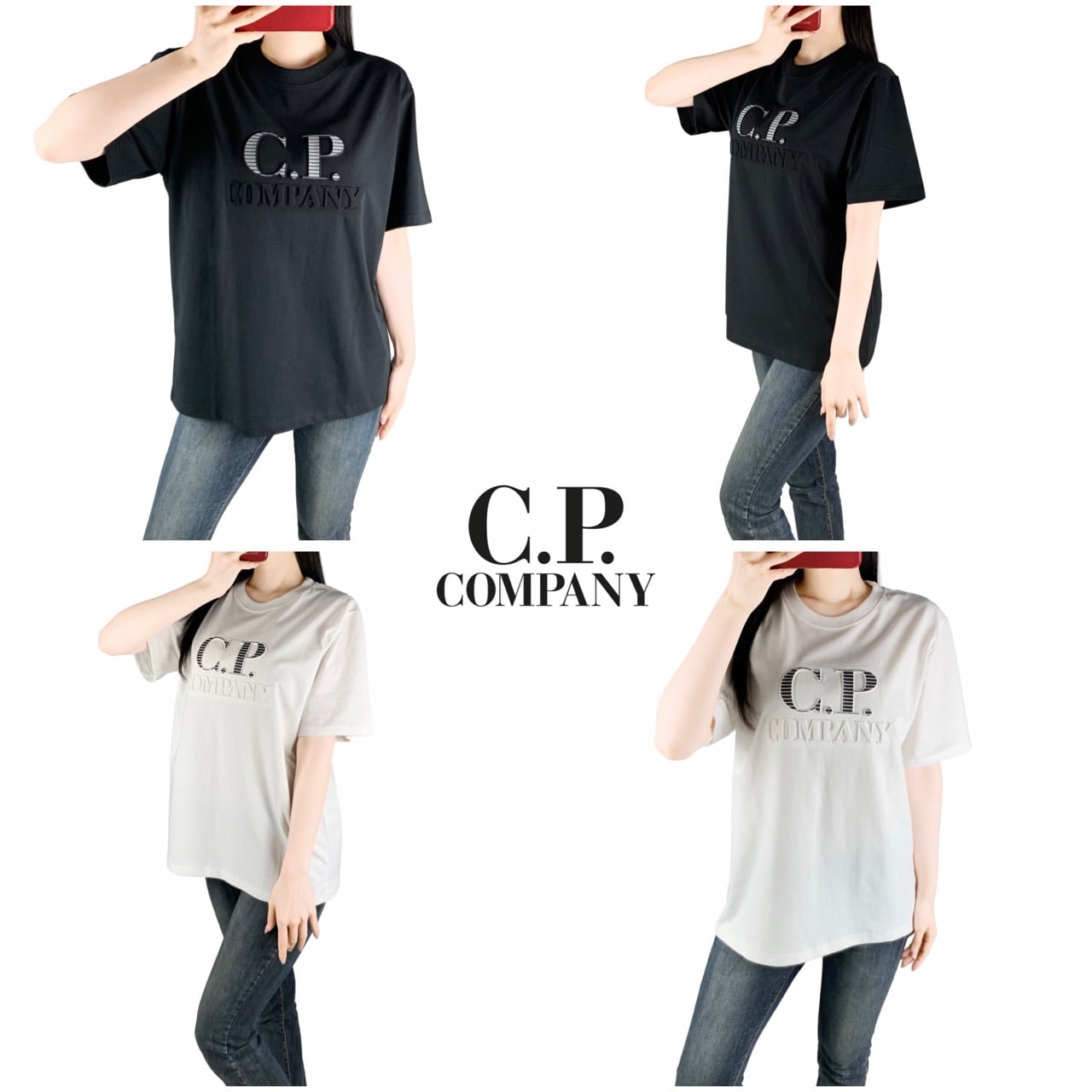 <CP 엠보 면 반팔>