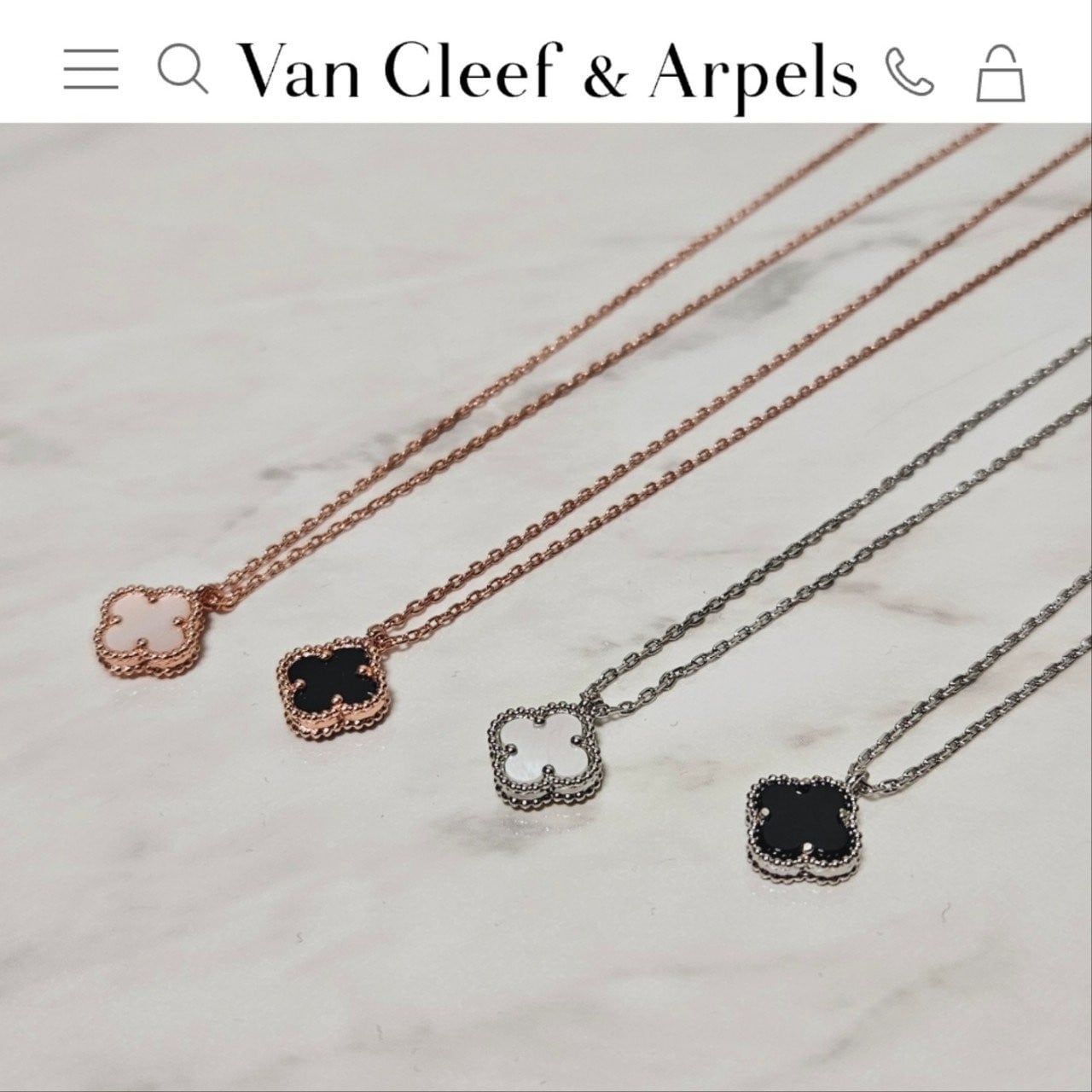 반**프 알함브라 목걸이 스몰