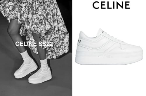 재입고!! 셀*느 웨지 아웃솔 블록 스니커즈