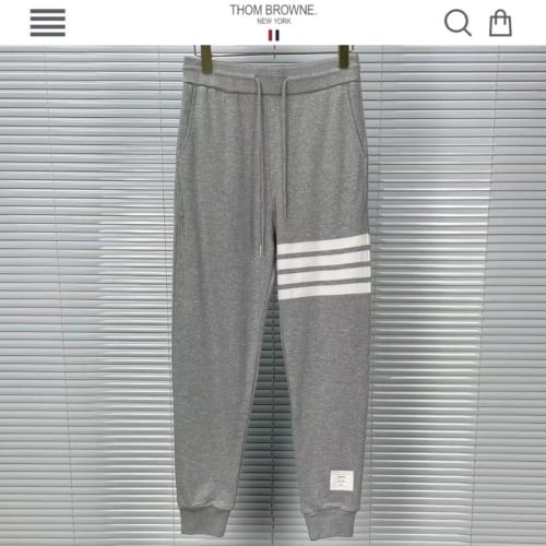 TB사선완장 시그니쳐 코튼 스웻팬츠