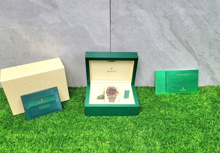 롤렉스 데이저스트41 로즈골드콤비 초코10P 다이아인덱스 쥬빌레 입고!!