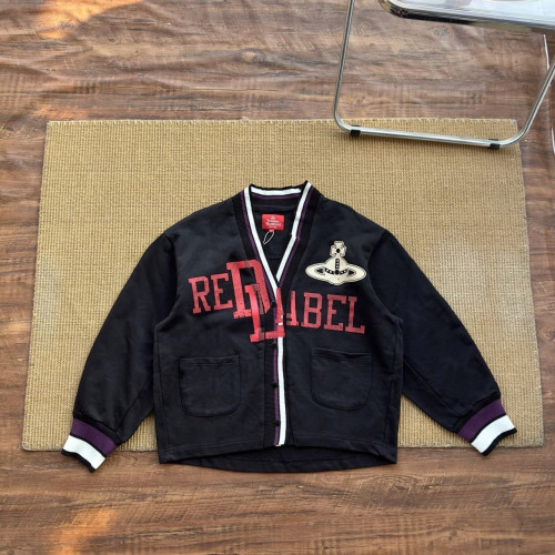 💕 비** 웨스트우드 레드라벨 프린트 가디건 자켓 - 수입